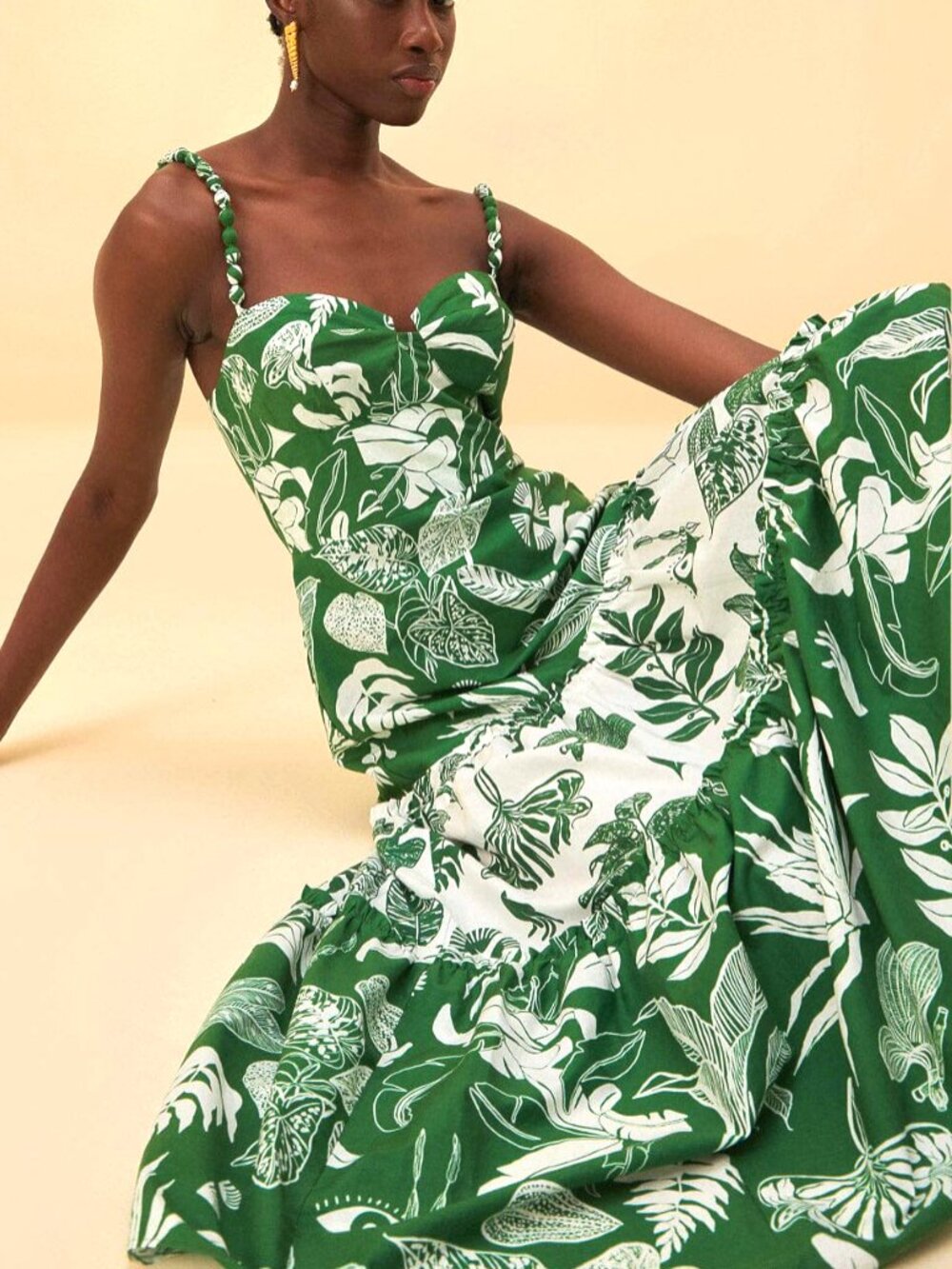 FARM Rio Forest Soul Mix Midi Dress